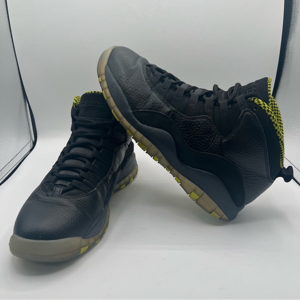 Nike Air Jordan Venom Green Black (310805-033) Size 8.5 Mens 2014